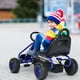 Gymax Enfants Pédale Aller Kart 4 Roues Ride sur les Jouets W / Siège Réglable et Frein à Main Bleu – image 4 sur 10