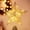 Gold five-pointed star, variant on Joyfy Christmas Tree Topper,10” Gold Glitter Star Tree Topper with Lights,Light Up Tree Topper Christmas Decorations Xmas Tree Decorations
