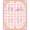 Pink, Pattern 1, variant on ODIKA 8'x10' Washable Area Rug Pencil Pink Coquette Vintage Kawaii Swirl Border School Classroom for King Size Bedroom Under Bed, Master Suite, Non-Shedding, Easy Care