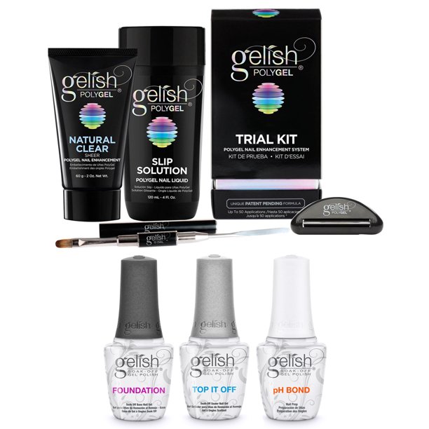 Gelish Gelish Professional PolyGel Trial Kit & Terrific Trio Gel