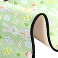 thumbnail image 6 of SKYSONIC 2'X6' Easter Theme Pattern Runner Rug with Rubber Backing, Bunny Chickens Non Slip Entryway Rug Runner Washable Soft Area Rug Carpet for Hallway Bedroom Kitchen Decor, 6 of 6