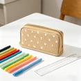 thumbnail image 6 of Under $1 Pencil Case, Letter Print Standable Large Capacity Pen Pouch, Multifunctional Stationery Organizer for College Office by PALIFEUR, 6 of 9