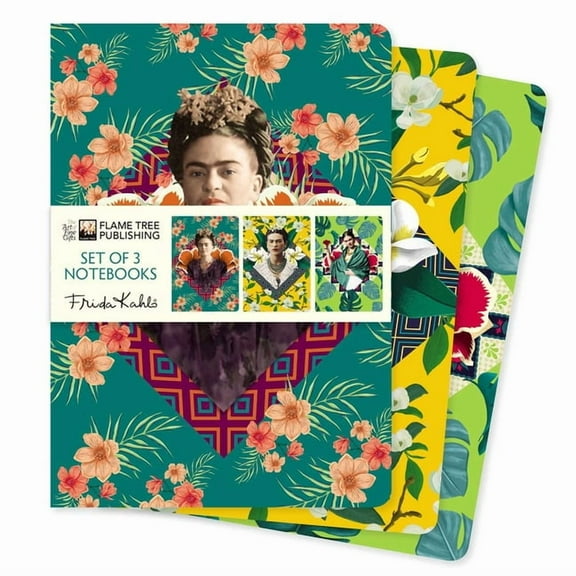 Standard Notebook Collection Frida Kahlo Set of 3 Standard Notebooks, (Hardcover)