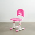thumbnail image 6 of VIVO Pink Universal Height Adjustable Children's Desk Chair (Chair Only), 6 of 9