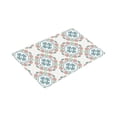 thumbnail image 3 of MKHERT Floral Moroccan Tiles Pattern Doormat Rug Home Decor Floor Mat Bath Mat 30x18 inch, 3 of 3