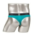 thumbnail image 5 of TANBOM Mens Sexy G String Bulge Pouch Breathable Lightweight Thong Light Green XL, 5 of 9