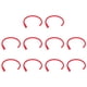thumbnail image 4 of Nariz 10 PCS Anillo De Nariz De Vaca De Plástico Anillo De Nariz De Cría De Ganado Grande Anillos De Tracción De Nariz De Ganado, 4 of 7