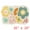 Flower-1, variant on Unique Bargains Bathroom Rugs Soft Plush Fluffy Non-Slip Printing Quick Dry Bath Rugs Leaves-3 20"x32"