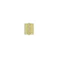 thumbnail image 2 of Deltana DSB3025U3 3" x 2-1/2" Screen Door Hinge; Bright Brass Finish, 2 of 2