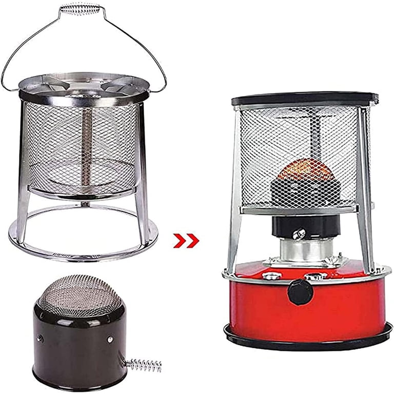 Nisorpa Hand Warmers Kerosene Stove Heater With Stove Bag Lightweight  Portable Stainless Steel Oil Heater Glass Burner For Indoor Camping -  Walmart.com