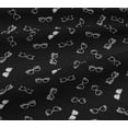thumbnail image 4 of oneOone Cotton Jersey Black Fabric Goggles Fashion Sewing Material Print Fabric By The Yard 58 Inch Wide, 4 of 4
