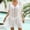 White, variant on Pitauce Bathing Suit Cover Up for Women Hollow Out See Through Swimwear Summer Loose Beach Vacation Bikini Swimsuit Coverup