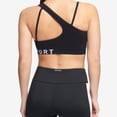 thumbnail image 2 of DKNY Womens Sport Asymmetrical Strappy Back Low Impact Sports Bra, 2 of 2