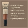 thumbnail image 2 of Kiss New York Tinted Moisturizer SPF 32 PA+++ (Caramel) – Hydrating 12H Sunscreen for Deep Skin Tones, No White Cast, Natural Radiant Finish, Medium Coverage with Hyaluronic Acid & Peptide, 2 of 11