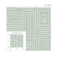 thumbnail image 7 of NextWall Aloe Green Rectangle Geo Peel and Stick Wallpaper - 20.9 in. W x 18 ft. L Roll, 7 of 7