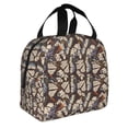 thumbnail image 2 of Pofeuu Vector Butterflies Print Lunch Bag Lunch Box Insulated Lunch Bag Adult Lunch Box for Men and Women, 2 of 8