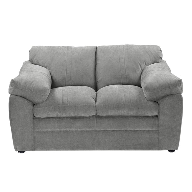 Sofá Love Seat Aston Dicasa 2 Plazas Gris