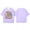 Z-27-Purple, variant on Hwmodou Girls Kids 100 Days Of School Print Crewneck Loose Short Sleeve Spring T-Shirts Comfy Sports,3-13Y