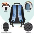 thumbnail image 4 of Aplkyhs Cute Penguin School Backpack for Students Age 6-18 Large Capacity Ergonomic Adjustable Padded Breathable Shoulder Straps Book Bag for Kids Boys Girls Back to School Gifting, 4 of 7