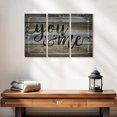 thumbnail image 4 of Elephant Stock You And Me Typography Wall Sign Wall Art - Horizontal Multi Panel Canvas - Living Room Wall Decor - Wall Signs Multi Panel - Brown And Gray Decor - 23" x 14", 4 of 4