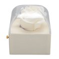 thumbnail image 4 of Suodoka Romantic Rose Ring Box Luxury Velvet Flower Case Cover for Marriage Proposal Wedding Ceremony and Fine Ornaments, 3.1 Inches / 8.0 cm, White, 4 of 7