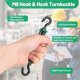thumbnail image 4 of 2PCS M8 Hook & Hook Turnbuckle 304 Stainless Steel, 4 of 5