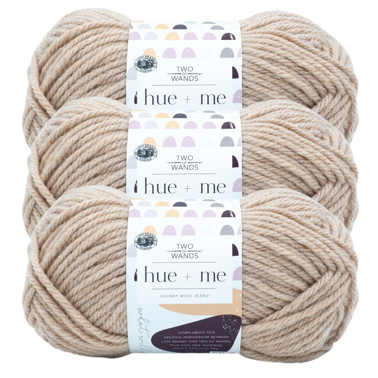 Lion Brand Hue + Me Yarn - Genévrier