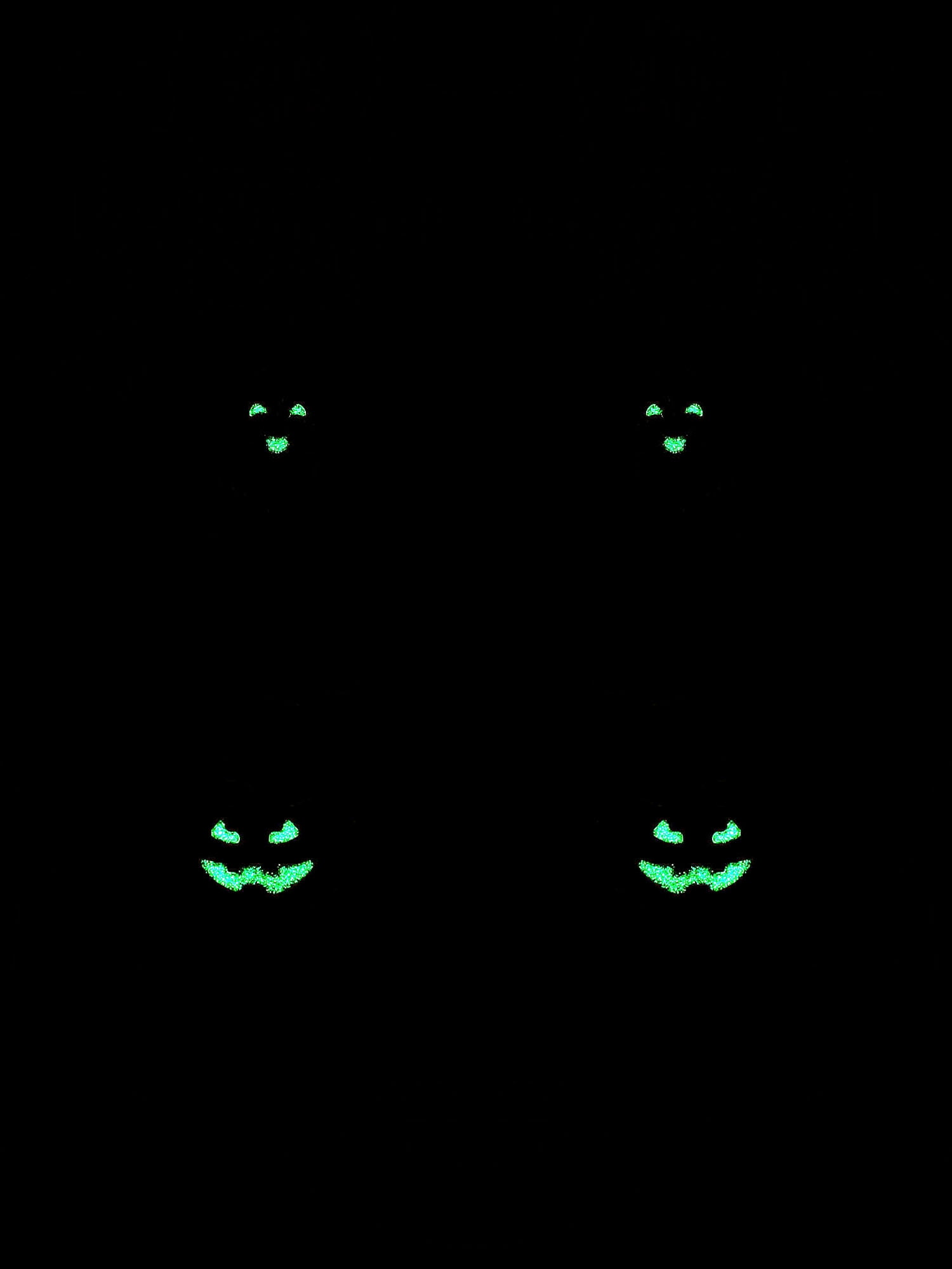 Way to Celebrate Ghost & Kitten Halloween Stud Earrings, 2 Pairs