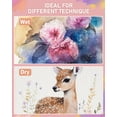 thumbnail image 2 of Nicpro 48 Colors Watercolor Paint Set with 8 Pcs Painting Brushes, 25 Sheet Water Color Paper, 2 Water Brush Pens, Palette, Sponge, Art Supplies Kit with Gift Box, 2 of 8