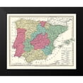 thumbnail image 2 of Wilkinson 18x15 Black Modern Framed Museum Art Print Titled - Spain Portugal - Wilkinson 1808, 2 of 5