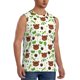 thumbnail image 2 of Fotbe Cute Bear Men's Camiseta sin Mangas Estampada para Hombres, Playera Casual para Gimnasio, Entrenamiento, Playa-Small, 2 of 7