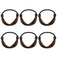 thumbnail image 1 of MIANGASTORE 6 Pcs Élastiques à Cheveux Cordes à Cheveux Attaches de Queue de Cheval Coiffe Porte-Queue de Cheval, 1 of 7