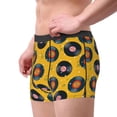 thumbnail image 2 of Xecao Retro Vinyl Records Print Men's Underwear Boxer Briefs Pack - Your ComfortSoft, Moisture-Wicking, and Breathable Choice for Men's Underwear-X-Large, 2 of 5