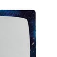 thumbnail image 2 of Ambesonne Galaxy Fitted Sheet, Space from Home View, Queen Size, Purple Blue Brown, 2 of 2