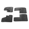 thumbnail image 1 of Front Rear Mudguards, Car Mud Flaps Lightweight Easy Installation Black Sturdy  for Car, 1 of 7