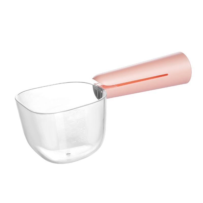 OOKWE Pet Food Scooper with Measurements Precise Dog Food Measuring Cup