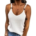thumbnail image 1 of Gvmfive Women Tank Tops Sleeveless Solid Color Knit Cami Tops, 1 of 4