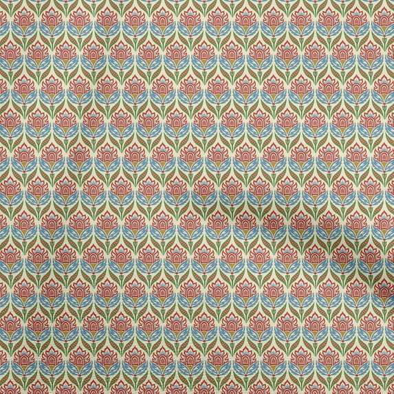 oneOone Velvet Light Yellow Fabric Asian Suzani Diy Clothing Quilting Fabric Print Fabric By Yard 58 Inch Wide