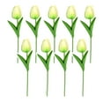thumbnail image 2 of WZXPWT 9PCS Mini Tulips Artificial Flowers, Scandinavian Style Fake Flowers for Wedding Home Decoration, Lifelike Simulation Plants for Indoor Outdoor Use, 2 of 6