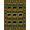 Green Gold Black, Pattern 17, variant on ODIKA 8'x10' Washable Area Rug Non-Shedding, Easy Care, Southwestern Border Motif Mens Decorations Reindeer Cabin Cowboy Refined for King Size Bedroom Under Bed, Master Suite