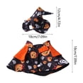 thumbnail image 2 of Halloween Pet Cloak Hat Set, Cute Festival Costume for Dogs and Cats, Soft and Cozy Holiday Dress Up Outfit, Adjustable Fit for Pets, 2 of 7