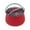 Red, variant on 1L Portable Silicone Camping Kettle Foldable Travel Cook Pot with Lid for Outdoor Hiking Backpacking Boiling Water