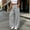 Gray, variant on Wide Leg Sweatpants Women Tearaway High Waisted Casual Pants with Side Snap Buttons and Pockets Loose Fit Active Athletic Workout Lounge Baggy Track Pants
