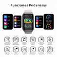 thumbnail image 2 of Reloj Inteligente Deportivo BLOOSOM Freshfun H77 Smartwatch Bluetooth 1.57 Gris Bisel Dorado, 2 of 4