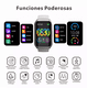 thumbnail image 2 of Reloj Inteligente Deportivo BLOOSOM Freshfun H77 Smartwatch Bluetooth 1.57 Gris Bisel Dorado, 2 of 4