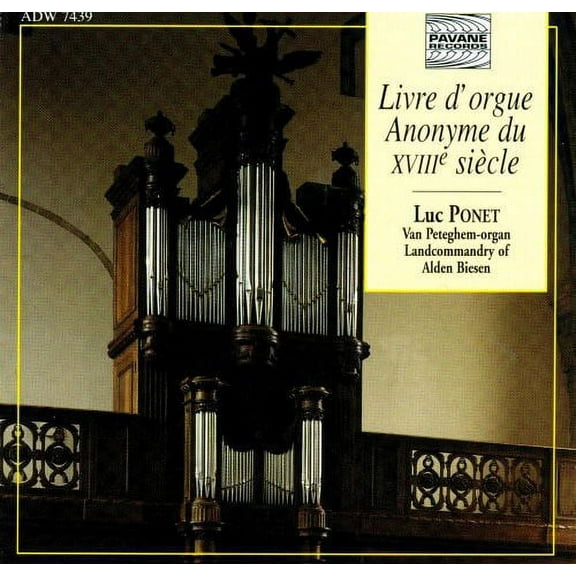 18th Century Anonymous Organ Music