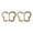 C, variant on 1 Pair Alloy T-shirt Clips Clothes Buckles Top Rings Flower Butterfly Shape Anti-slip Anti-rust Faux Pearl Decor T-shirt Knot Fasteners