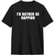 thumbnail image 2 of I'd Rather Be Napping Men's Cotton T-Shirts Casual Basic Crew Neck Tshirts Short Sleeve Fashion Tee Shirts,, 2 of 6