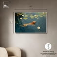 thumbnail image 5 of Pond Pup I Canvas Van Gogh Pets by Art Remedy, White Frame, 45 x 30, 5 of 7