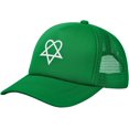 thumbnail image 1 of Heartagram Canvas mesh Baseball Cap Trucker hat, 1 of 7